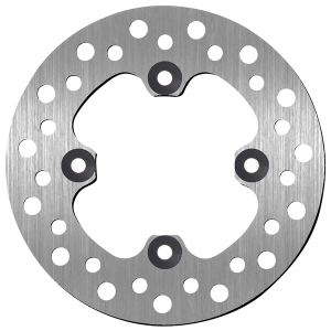 Brake Rotor Round Silver