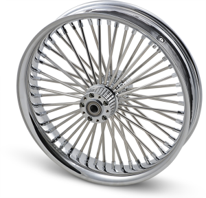 Front Wheel 50 Spoke Radial 21(r)x3.5(r) Chrome Dd Silver, 1, nordicamoto.ro