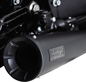 Upsweep 2-into-1 Exhaust System Matte Black, 3, nordicamoto.ro