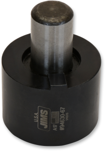 Wheel Bearing Locknut Socket Black, Silver, 1, nordicamoto.ro