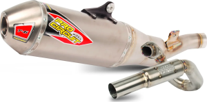 T-6 Bc Stainless Steel Titanium Exhaust System Titanium Look , nordicamoto.ro