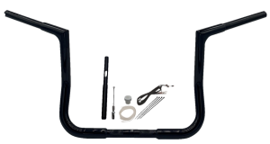 1-1/4(r) Ez Install Flat Top Handlebar Kit Black, 1, nordicamoto.ro