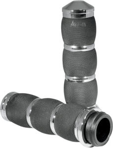 3-ring Air Cushioned Grips Black, 1, nordicamoto.ro