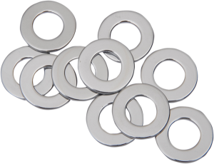 Specialty Flat Washers Silver, 2, nordicamoto.ro