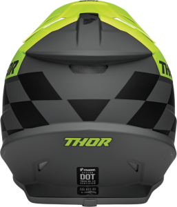 Casca Thor Sector Birdrock Fluorescent Yellow/Gray/Matte 2XL, 4, nordicamoto.ro