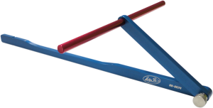 Clip-on Handlebar Alignment Tool Anodized, Blue, Red