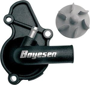 Supercooler Water Pump Cover And Impeller Kit Black