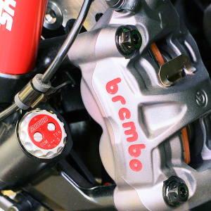 Brake Caliper Mount Kit Silver
