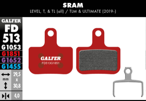 G1851 Advanced Brake Pads