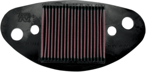 High-flow Air Filter Black, Red