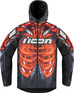 Geaca Icon Airform Manik'r Black/Red