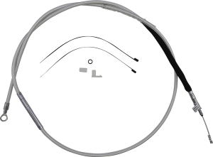 High-efficiency Braided Sterling Chromite Ii® Clutch Cable Silver, 1, nordicamoto.ro