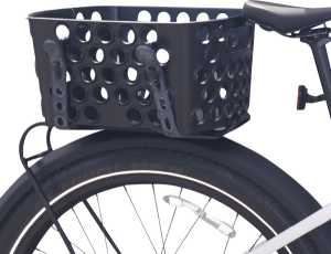 Dairyman Universal Rear Bicycle Basket Black, 2, nordicamoto.ro