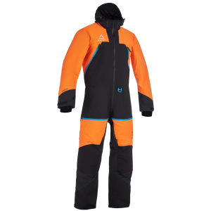AMOQ Eclipse V3 Monosuit Orange/Black/Turquoise XS