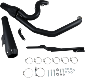 Road Rage 2:1 Exhaust System Black, 1, nordicamoto.ro