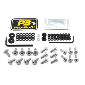Fairing Bolt Kit For Kawasaki Silver
