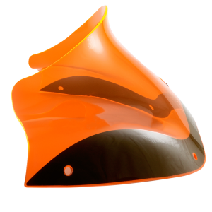 Kolor Flare Windshield Orange, 4, nordicamoto.ro
