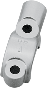 Master Cylinder Replacement Half Bar Clamp Silver