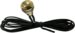 Mini Push-button Switch Gold, 1, nordicamoto.ro