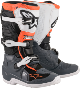 Cizme copii Alpinestars Tech 7S Black/Gray/Orange/White