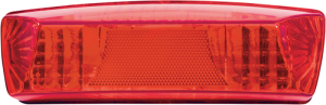 Taillight Lens Rectangular Red, 1, nordicamoto.ro