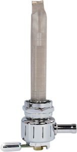 Power-flo Fuel Valve Chrome, 1, nordicamoto.ro