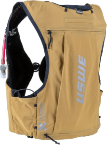 Vestă de hidratare USWE VST 8L Bike Vest Bronze cu rezervor Elite HydraPak 2L, nordicamoto.ro