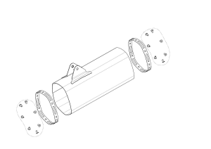 Akrapovic silencer Evolution Line