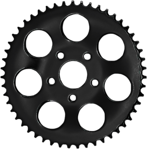 Rear Wheel Sprocket Black, Gloss