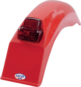 Universal Vintage Rear Fenders With Light Red