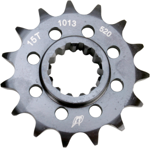 Lightweight Steel Sprocket Black, Zinc, 1, nordicamoto.ro