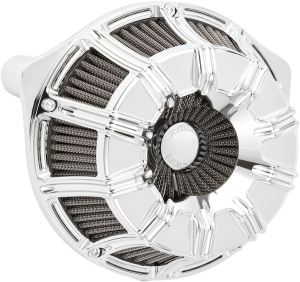 Inverted Series Air Cleaner Kit Silver