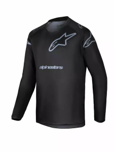 Tricou Copii Alpinestars Racer Graphite Black/Gray