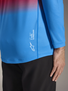 Tricou cu mâneci lungi A-Dura Astars 2.0, roșu, 4, nordicamoto.ro