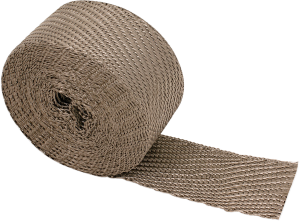 Matrix Heat Shield Exhaust Wrap Brown, Gold