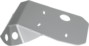 Placă de protecție din aluminiu (argintie), 1, nordicamoto.ro