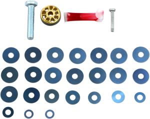 Steering Damping Gold Valve Kit Gold 