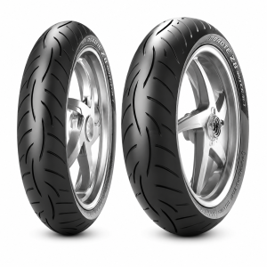 Set anvelope 120/70ZR17 + 180/55ZR17 Metzeler Roadtec Z8 Interact, nordicamoto.ro