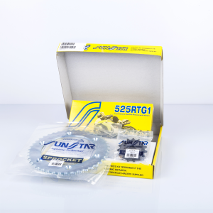 Plus Chain & Sprocket Kit Gold, 1, nordicamoto.ro
