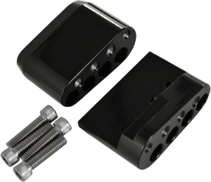 Passenger Floorboard Short Comfort Kit Black, 1, nordicamoto.ro