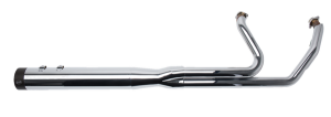 2 Into 1 Sidewinder® Complete Exhaust System Chrome, 2, nordicamoto.ro