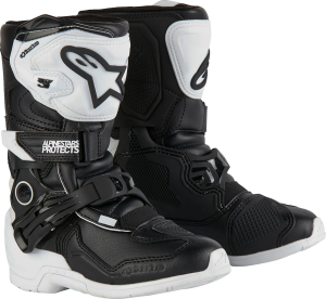 Cizme Copii Alpinestares Tech 3s White/Black