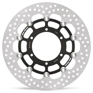 Halo Series Floating Rotor Black, Stainless Steel