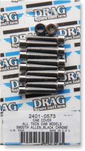 Socket-head Bolt Set Black Chrome