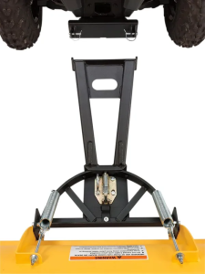 Plow Mount Plate For Rm5 Rapid Mount Plow System Matte Black, Powder-coated 