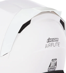 Spoiler spate casca Icon Airflite™ Matte/White