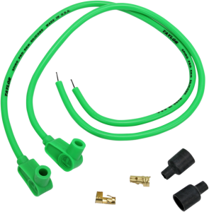 Universal Spark Plug Wire Kit Green, 1, nordicamoto.ro