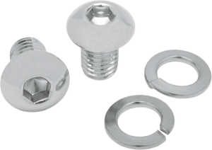 Chrome Seat Bolts And Mounting Nuts Chrome