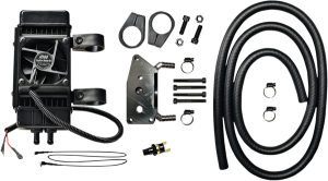 Vertical Frame-mount Fan-assisted Kit Black