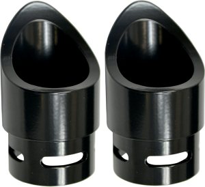 Family Jewel Exhaust Tip Black, Ceramic-coated